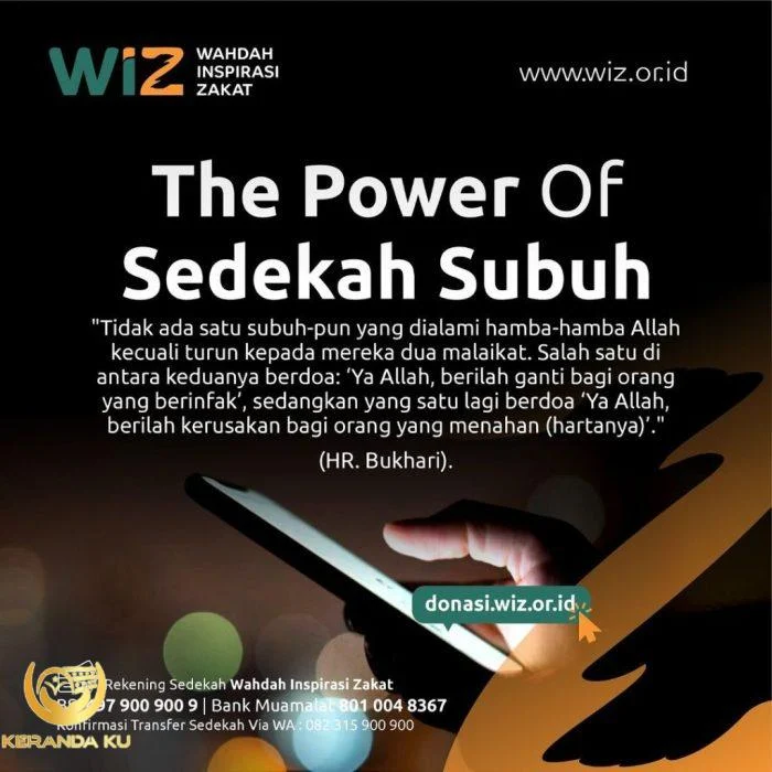 Keutamaan Sedekah Subuh - LAZ Musaadatul Ummah Keutamaan Sedekah Subuh - LAZ Musaadatul Ummah