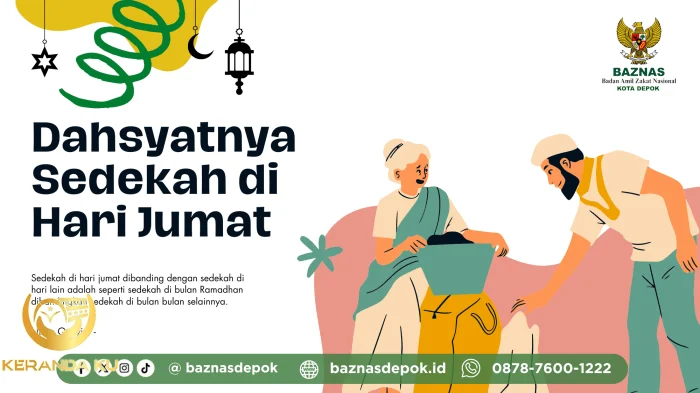 SEDEKAH JUMAT: KEUTAMAAN, DALIL, DAN MANFAAT – BAZNAS Kota Depok SEDEKAH JUMAT: KEUTAMAAN, DALIL, DAN MANFAAT – BAZNAS Kota Depok