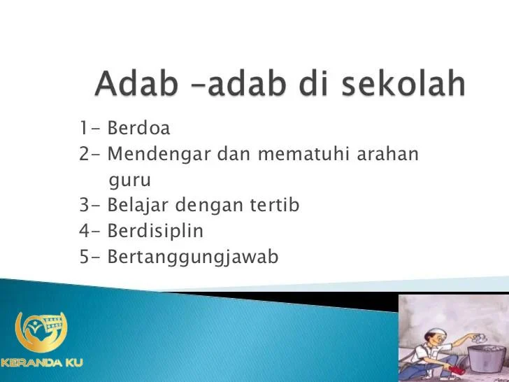 Adab Belajar Di Sekolah - Homecare24 Adab Belajar Di Sekolah - Homecare24