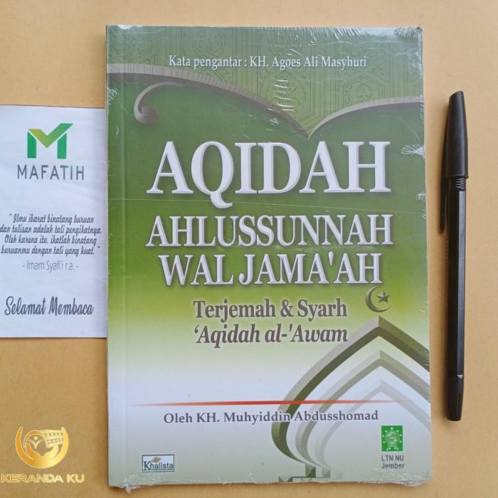 Jual Buku Risalah Ahlussunnah Wal Jama'ah: Pemahaman Akidah-Amaliyah ...