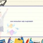 Cara Membersihkan Najis Sesuai Levelnya | AtmaGo