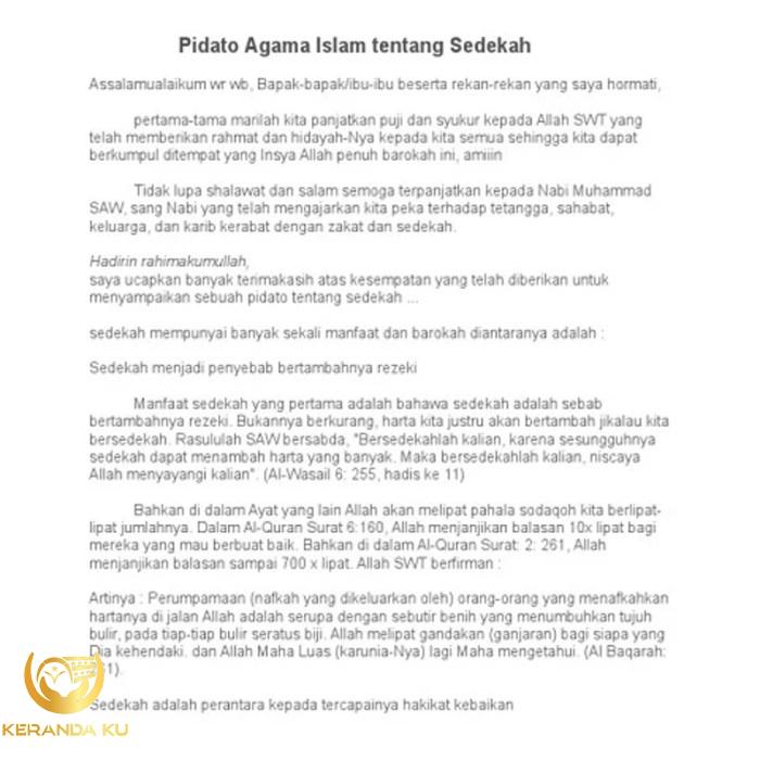 10 Ceramah Singkat Tentang Sedekah yang Menginspirasi