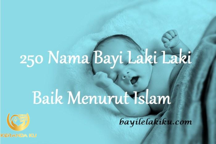 Nama bayi menurut sunnah rasul