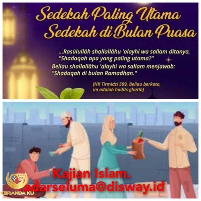 Bersedekah di bulan ramadhan