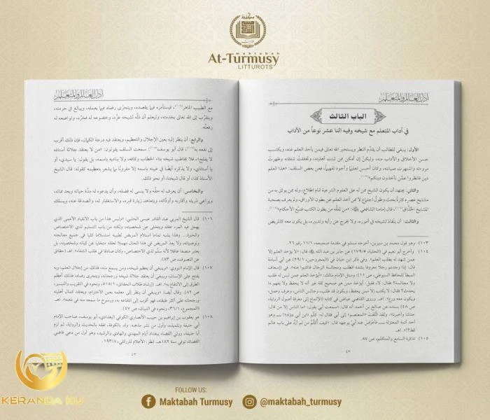 Jual Kitab Adâb al-‘Alim wa al-Muta’allim | Maktabah At-Turmusy Litturots Jual Kitab Adâb al-‘Alim wa al-Muta’allim | Maktabah At-Turmusy Litturots