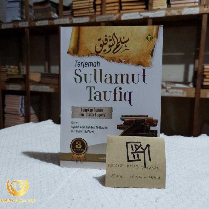 Jual Kitab Matan Sunda Sulam Taufiq | Kitab Sullamut Taufik Terjemah ...
