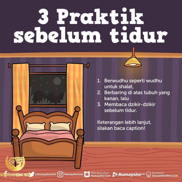 Doa Sebelum Tidur Sesuai Sunnah - Kumpulan Doa Doa Sebelum Tidur Sesuai Sunnah - Kumpulan Doa