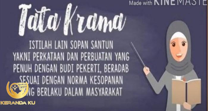 Adab Sopan-Santun: Sopan Santun dalam Berbicara [3/9]