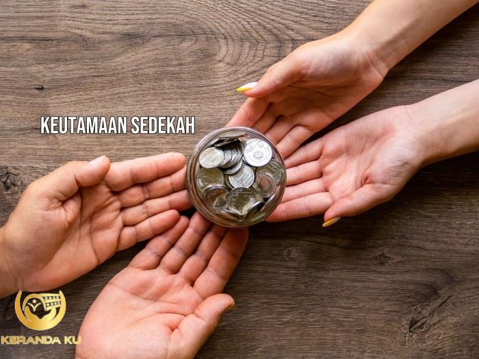 Keutamaan Sedekah - Saya Peduli