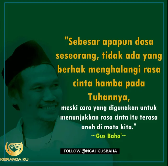 20 Kata Kata Bijak Dari Gus Baha - Jederr.com 20 Kata Kata Bijak Dari Gus Baha - Jederr.com