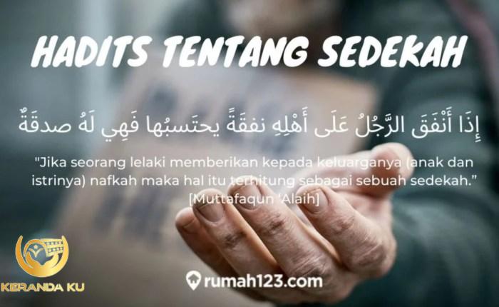 Hadits sedekah anak yatim