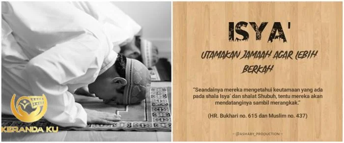 Bacaan Niat Sholat Isya Sendiri Shalat sunnah isya