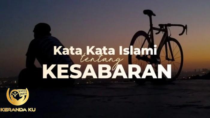 Gambar Kata Kata Bijak Islami Tentang Kesabaran