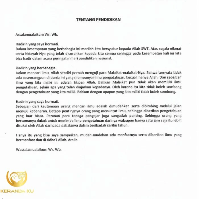 8 Contoh Ceramah Singkat tentang Ilmu Beserta Hadisnya. Penuh Pesan! 8 Contoh Ceramah Singkat tentang Ilmu Beserta Hadisnya. Penuh Pesan!