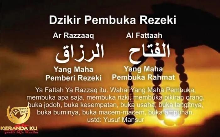 Cara mengamalkan ya fattah ya rozak