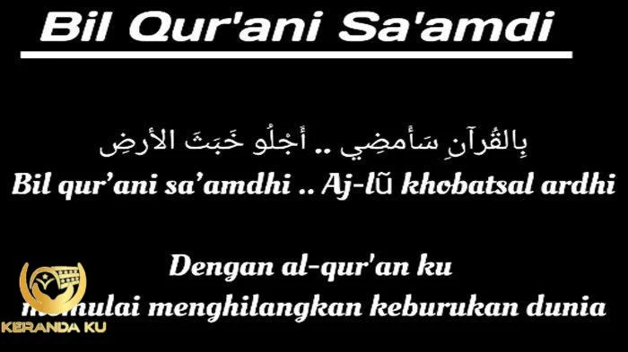 Lirik Sholawat Bil Qurani Saamdi, Lagu Religi Viral di TikTok Tentang ... Lirik Sholawat Bil Qurani Saamdi, Lagu Religi Viral di TikTok Tentang ...
