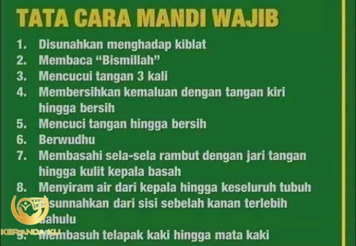 Cara Mandi Wajib: Panduan Untuk Lelaki dan Wanita