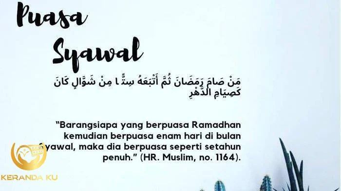 Niat Puasa Syawal Digabung dengan Puasa Sunnah Senin Kamis ... Niat Puasa Syawal Digabung dengan Puasa Sunnah Senin Kamis ...