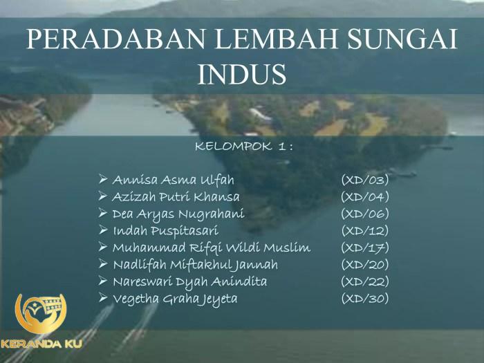 peradaban lembah sungai indus | PPTX