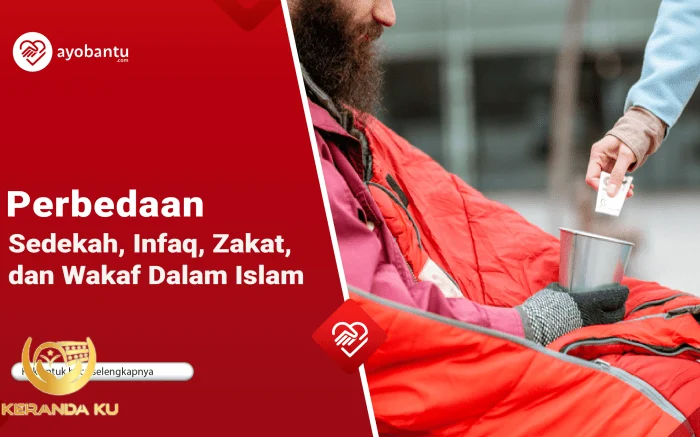 Perbedaan Sedekah, Infak, Zakat, dan Wakaf dalam Islam