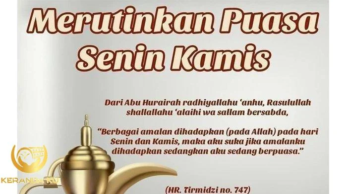 Bacaan Niat Sahur Puasa Senin Kamis, Niat Doa Buka Puasa Senin Kamis ...