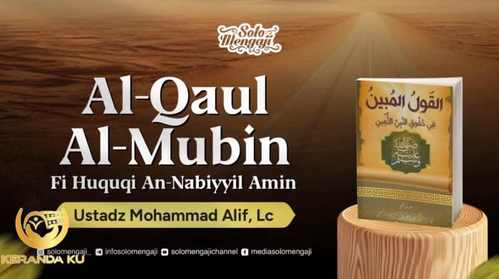 Shalawat yang Tidak Bikin Ngantuk, Berikut Lirik Latin dan Terjemahan ...