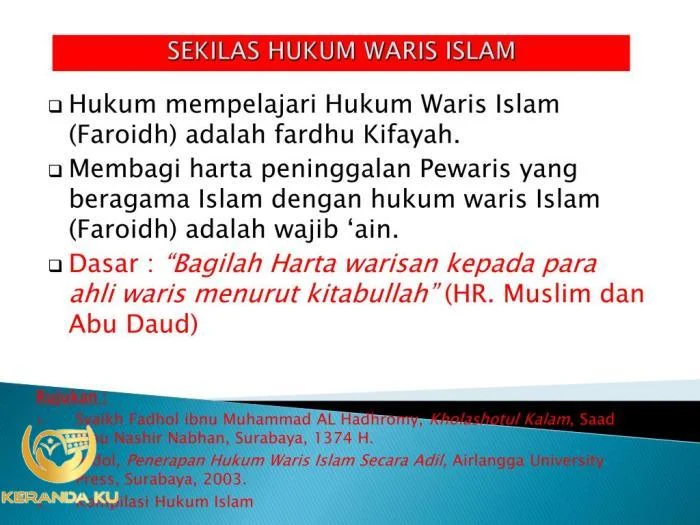 Hukum Waris Yang Berlaku Di Indonesia Kedudukan Hukum Waris Islam Di ... Hukum Waris Yang Berlaku Di Indonesia Kedudukan Hukum Waris Islam Di ...