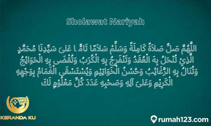 Bacaan Sholawat Nariyah dan Artinya untuk Pertolongan Allah Swt
