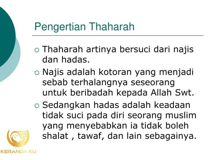 FIQIH THAHARAH - lengkap | PPT FIQIH THAHARAH - lengkap | PPT