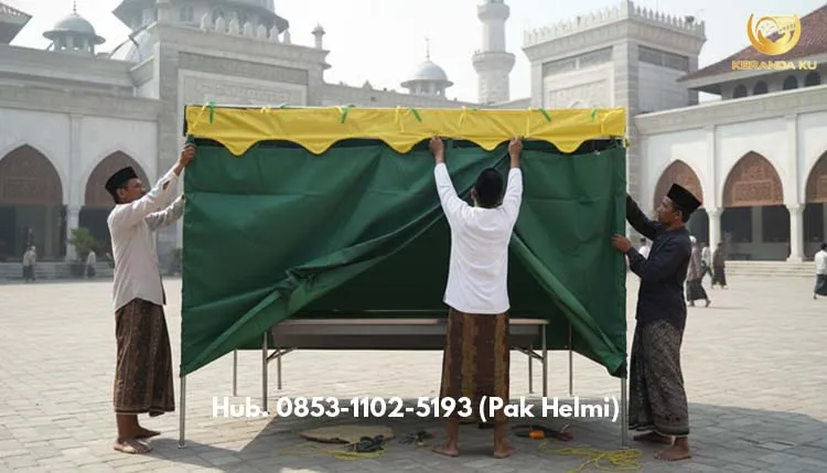 Tenda Pemandian Tangerang Selatan